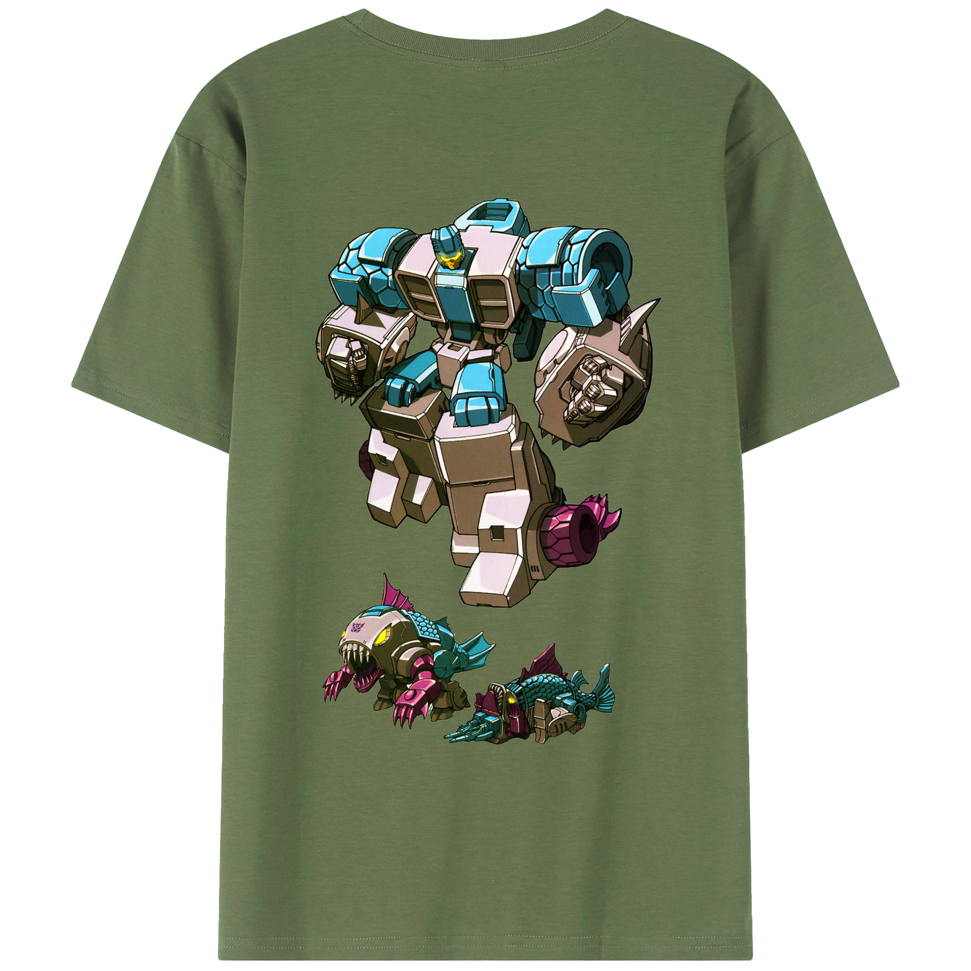 （画像用）  綿100％ メンズ半袖Tシャツ（バックプリント） 通気性